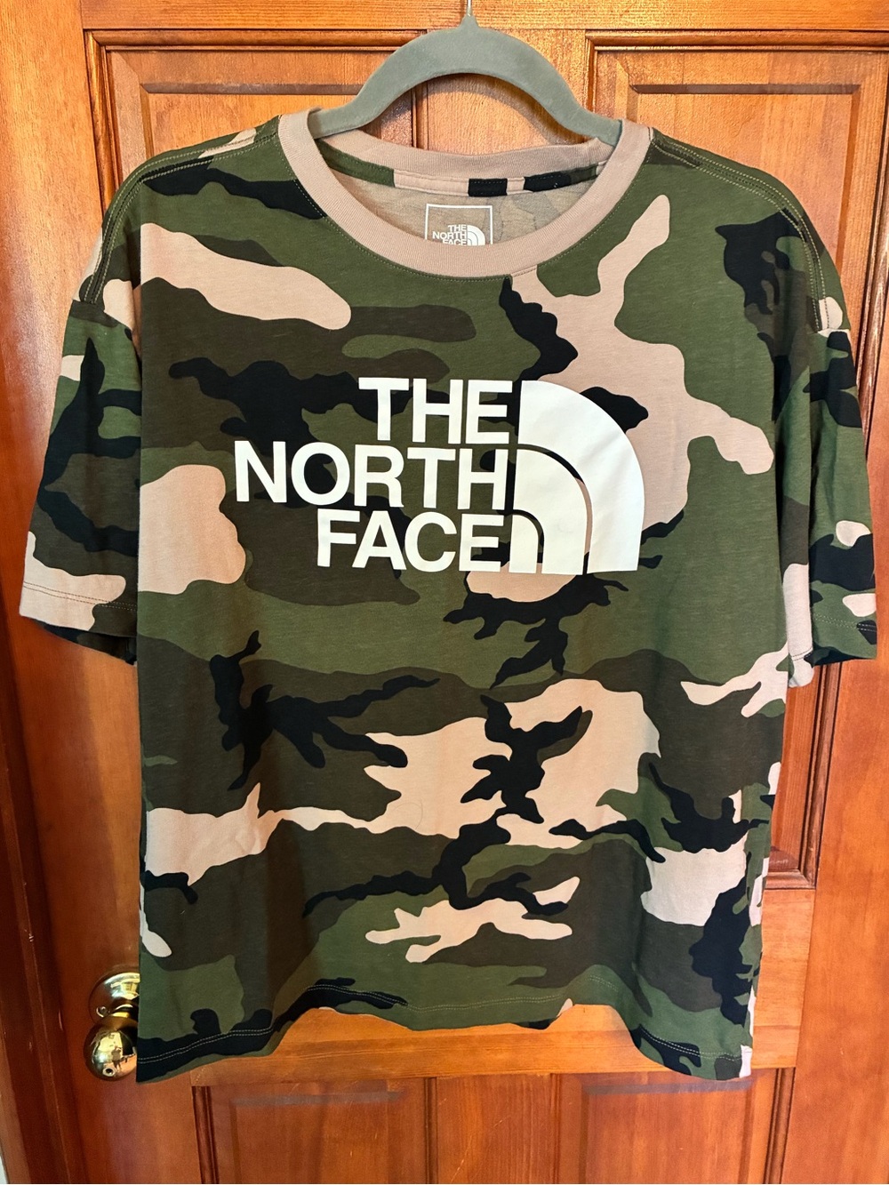 The North Face Camo Logo Graphic Tee Women’s L